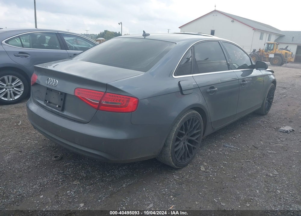 2013 AUDI A4 VIN: WAUFFAFL0DN007813