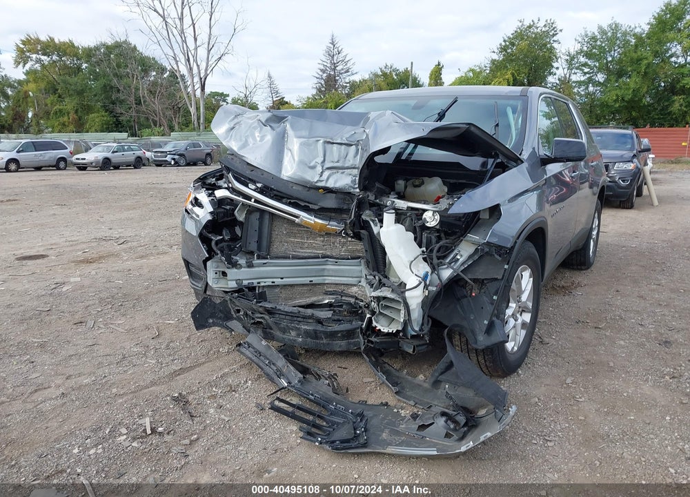2020 CHEVROLET TRAVERSE FWD LS VIN: 1GNERFKW8LJ182598