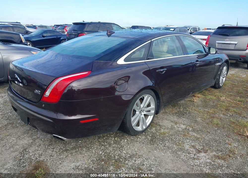2013 JAGUAR XJ XJL PORTFOLIO VIN: SAJWJ2GD2D8V50336