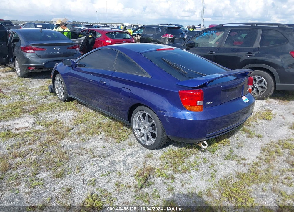 2001 TOYOTA CELICA GT VIN: JTDDR32T410097379