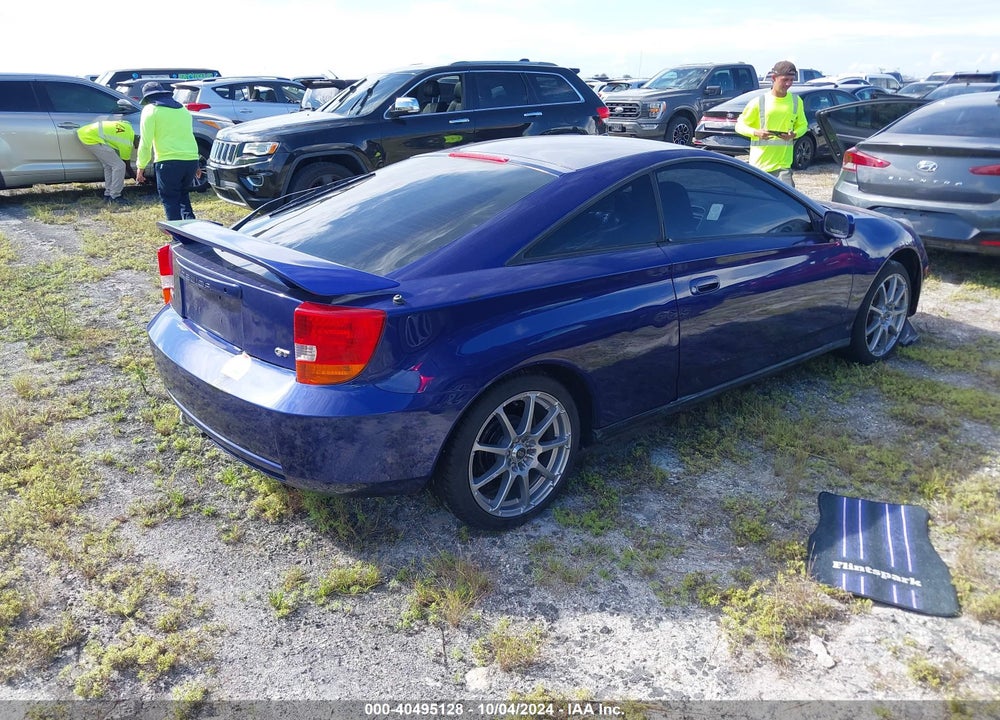 2001 TOYOTA CELICA GT VIN: JTDDR32T410097379