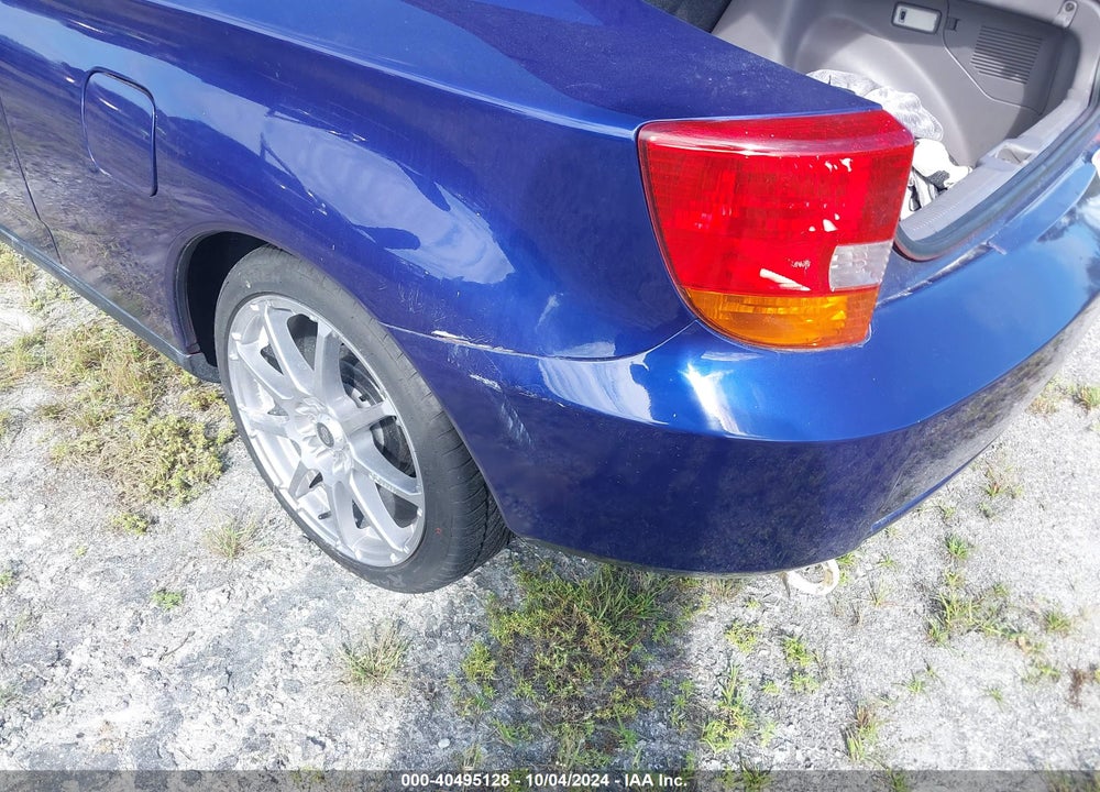 2001 TOYOTA CELICA GT VIN: JTDDR32T410097379