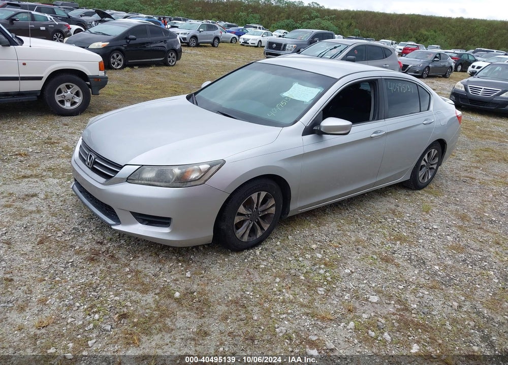 2013 HONDA ACCORD LX VIN: 1HGCR2F31DA071659