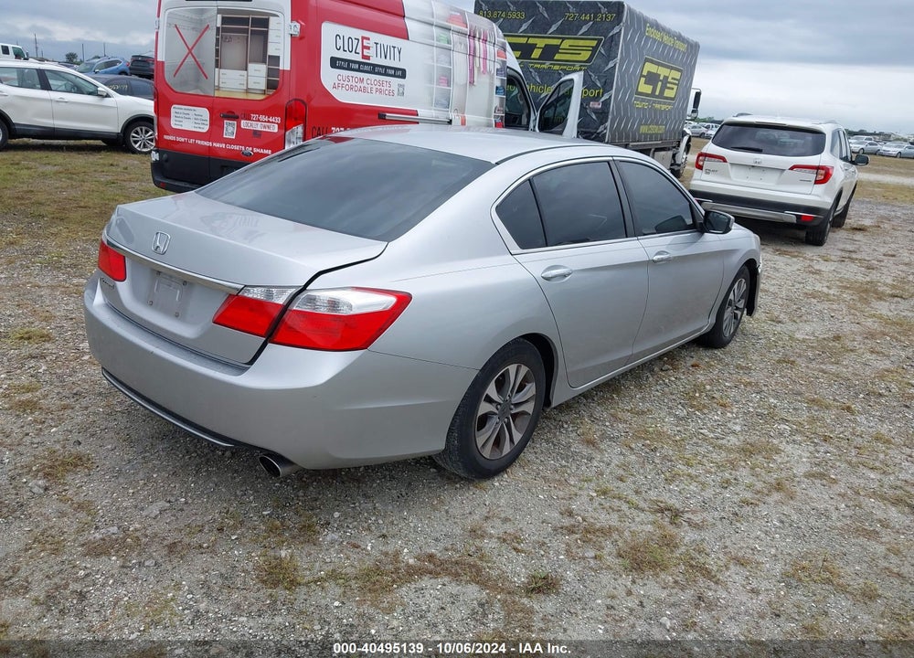 2013 HONDA ACCORD LX VIN: 1HGCR2F31DA071659