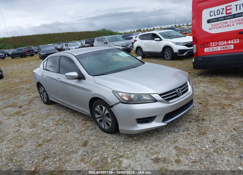 2013 HONDA ACCORD LX VIN: 1HGCR2F31DA071659