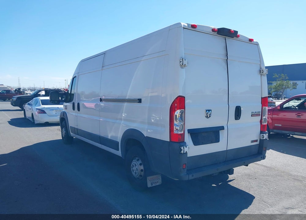 2015 RAM PROMASTER 3500 HIGH ROOF VIN: 3C6URVHD6FE513496
