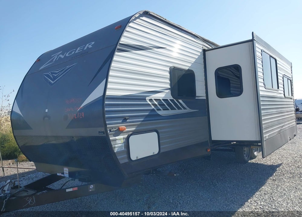 2019 ZINGER ZR280BH19 VIN: 4YDT28026KS370381