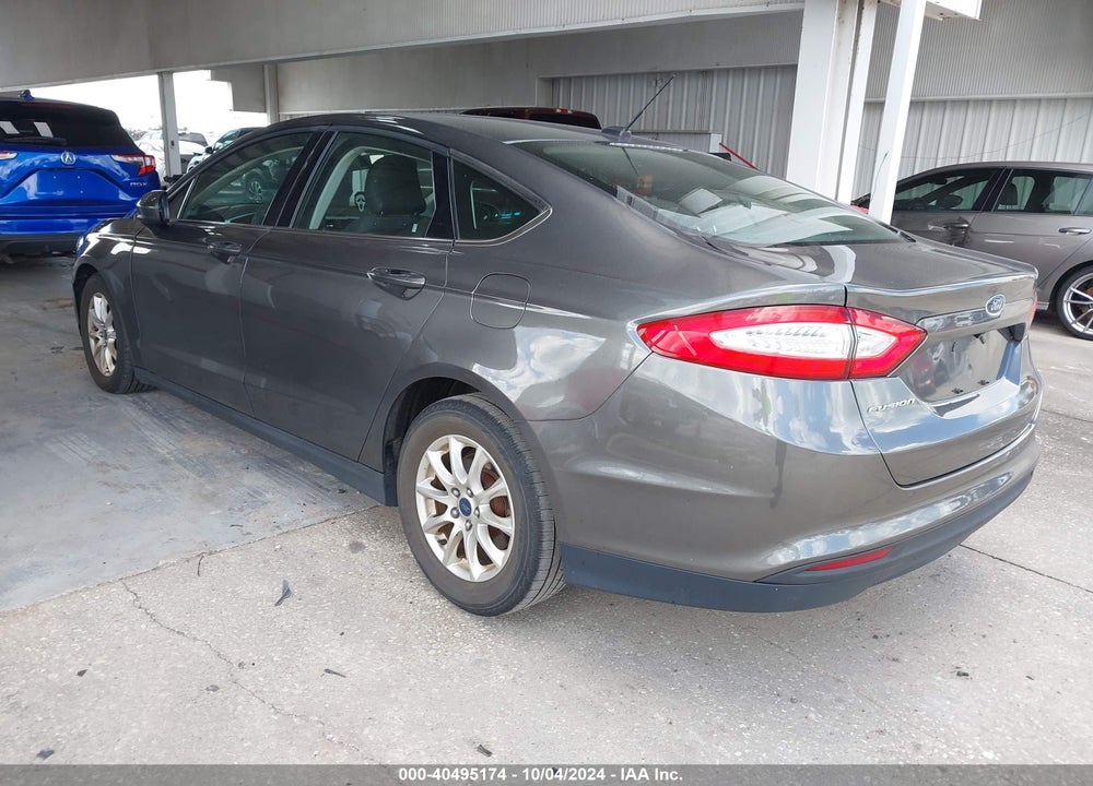 2016 FORD FUSION S VIN: 1FA6P0G77G5106683