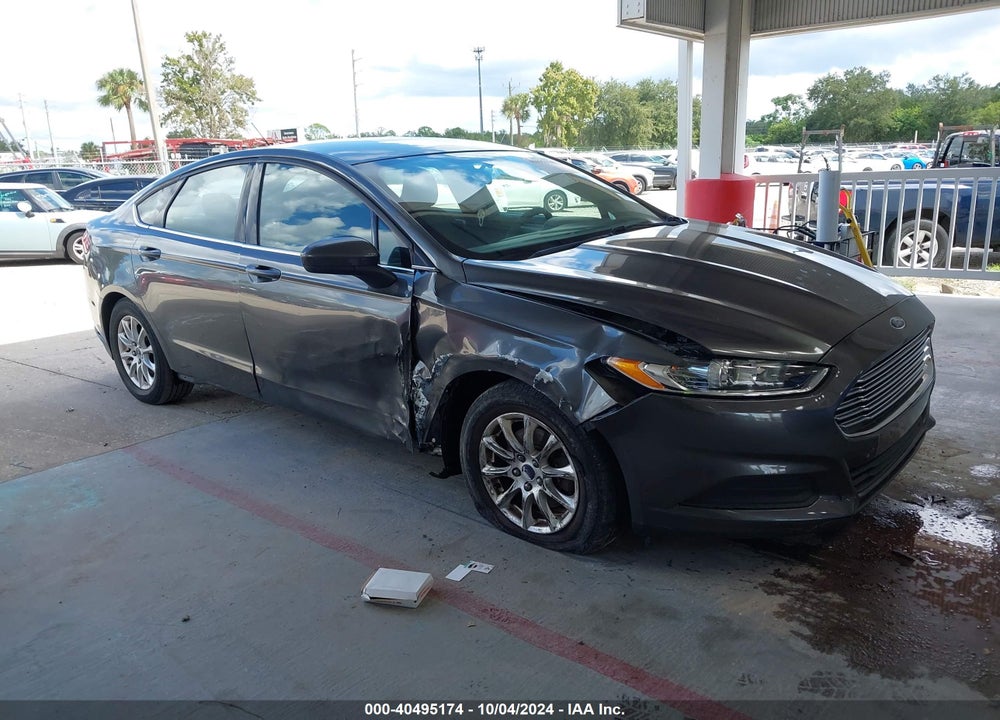 2016 FORD FUSION S VIN: 1FA6P0G77G5106683