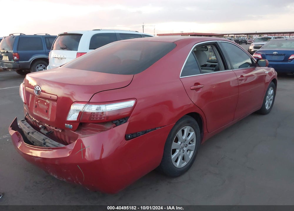 2007 TOYOTA CAMRY HYBRID VIN: JTNBB46KX73010168