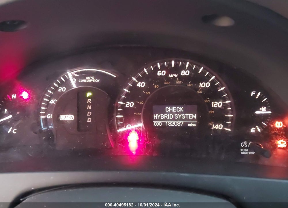 2007 TOYOTA CAMRY HYBRID VIN: JTNBB46KX73010168