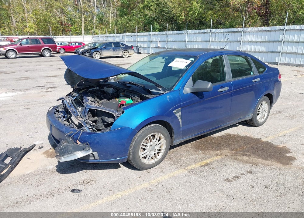 2008 FORD FOCUS SE/SES VIN: 1FAHP35N58W172317
