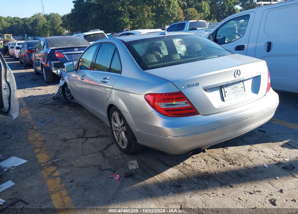 2014 MERCEDES-BENZ C 250 LUXURY/SPORT VIN: WDDGF4HBXEG253213