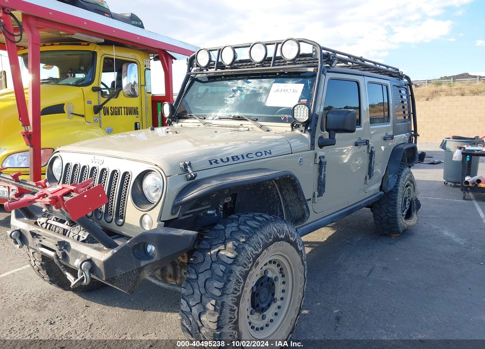 2018 JEEP WRANGLER JK UNLIMITED RUBICON 4X4 VIN: 1C4BJWFG4JL891312