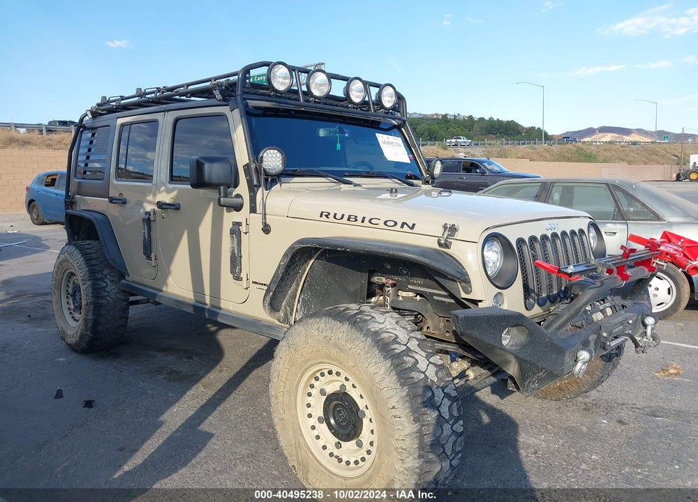 2018 JEEP WRANGLER JK UNLIMITED RUBICON 4X4 VIN: 1C4BJWFG4JL891312