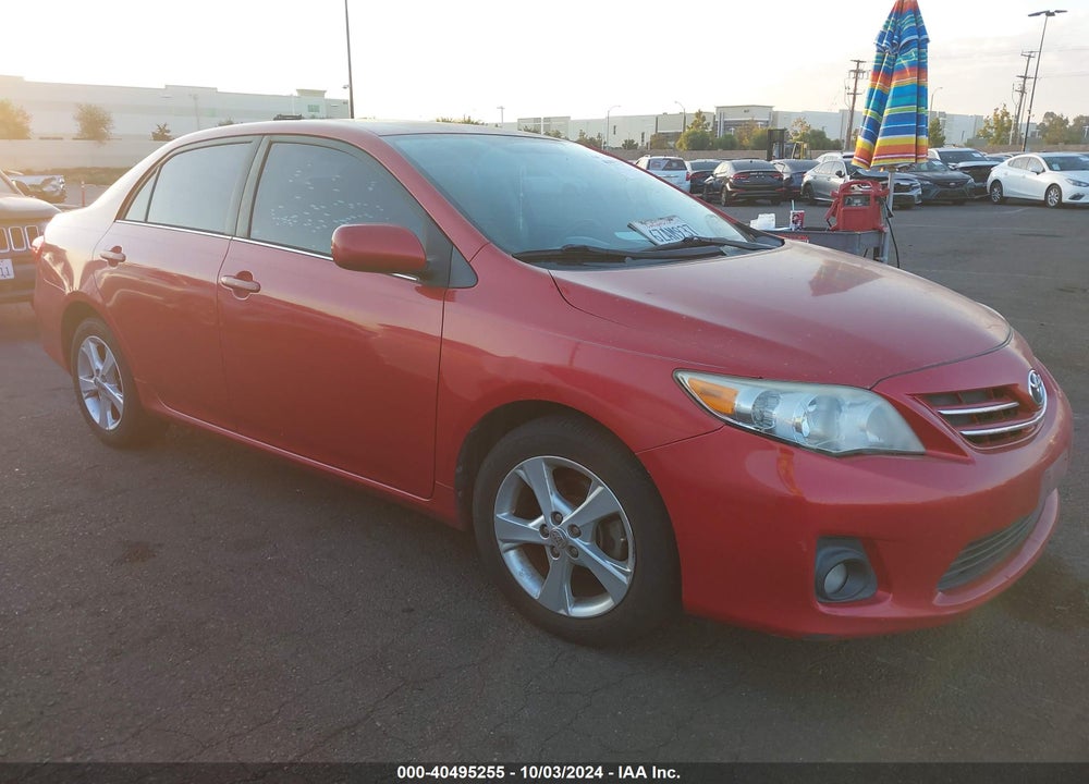 2013 TOYOTA COROLLA LE VIN: 5YFBU4EE3DP082102