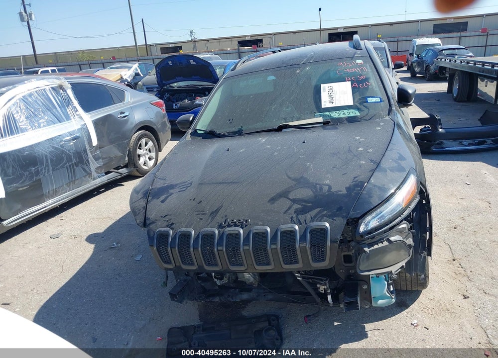 2016 JEEP CHEROKEE VIN: 1C4PJLAB1GW324322