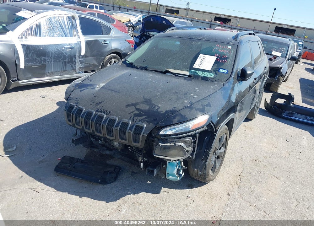 2016 JEEP CHEROKEE VIN: 1C4PJLAB1GW324322