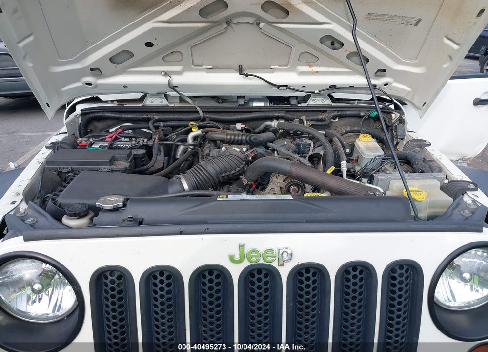 2010 JEEP WRANGLER SPORT VIN: 1J4AA2D11AL160513