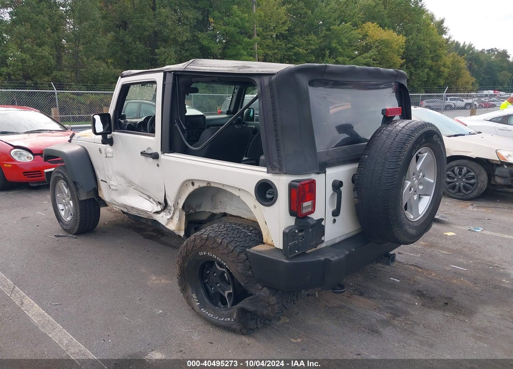 2010 JEEP WRANGLER SPORT VIN: 1J4AA2D11AL160513