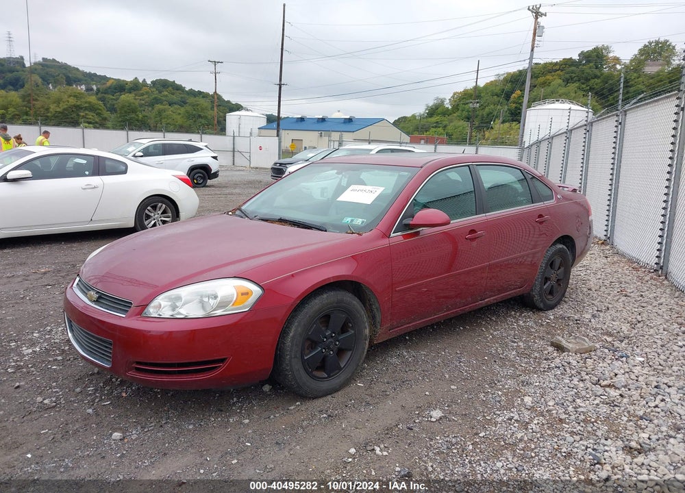 2008 CHEVROLET IMPALA LT VIN: 2G1WT58N681367301
