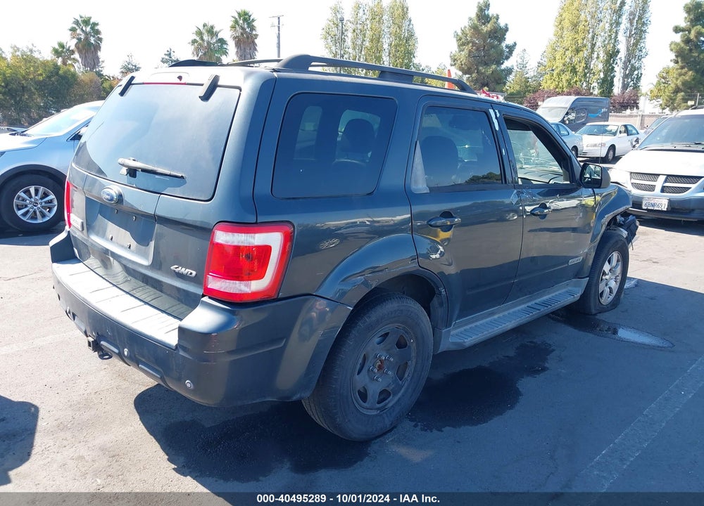 2008 FORD ESCAPE LIMITED VIN: 1FMCU94198KA18534
