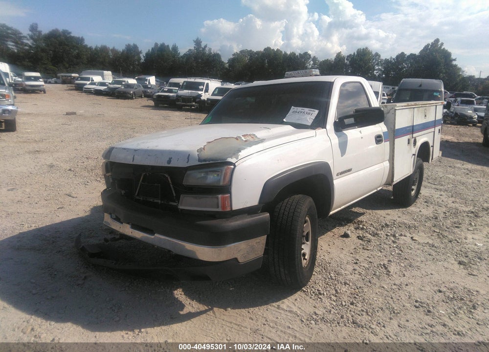 2007 CHEVROLET SILVERADO 2500HD CLASSIC WORK TRUCK VIN: 1GBHC24U57E155261