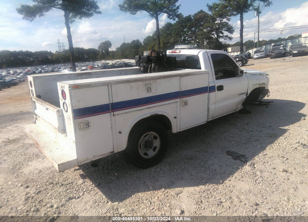 2007 CHEVROLET SILVERADO 2500HD CLASSIC WORK TRUCK VIN: 1GBHC24U57E155261