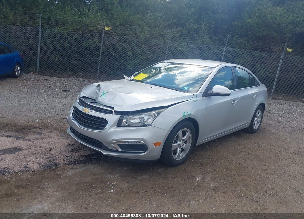 2015 CHEVROLET CRUZE 1LT AUTO VIN: 1G1PC5SB0F7251238