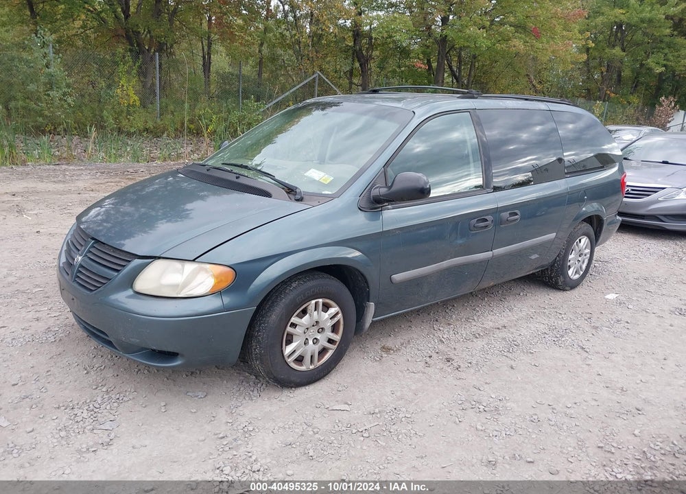 2007 DODGE GRAND CARAVAN SE VIN: 1D4GP24RX7B186615