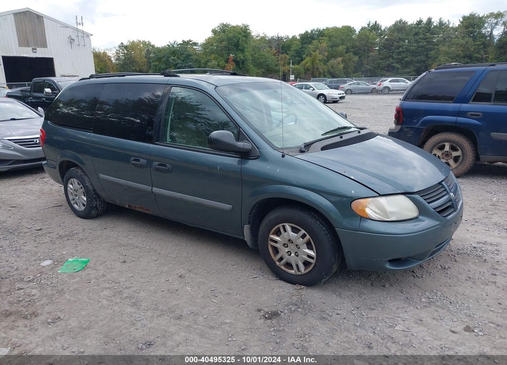 2007 DODGE GRAND CARAVAN SE VIN: 1D4GP24RX7B186615