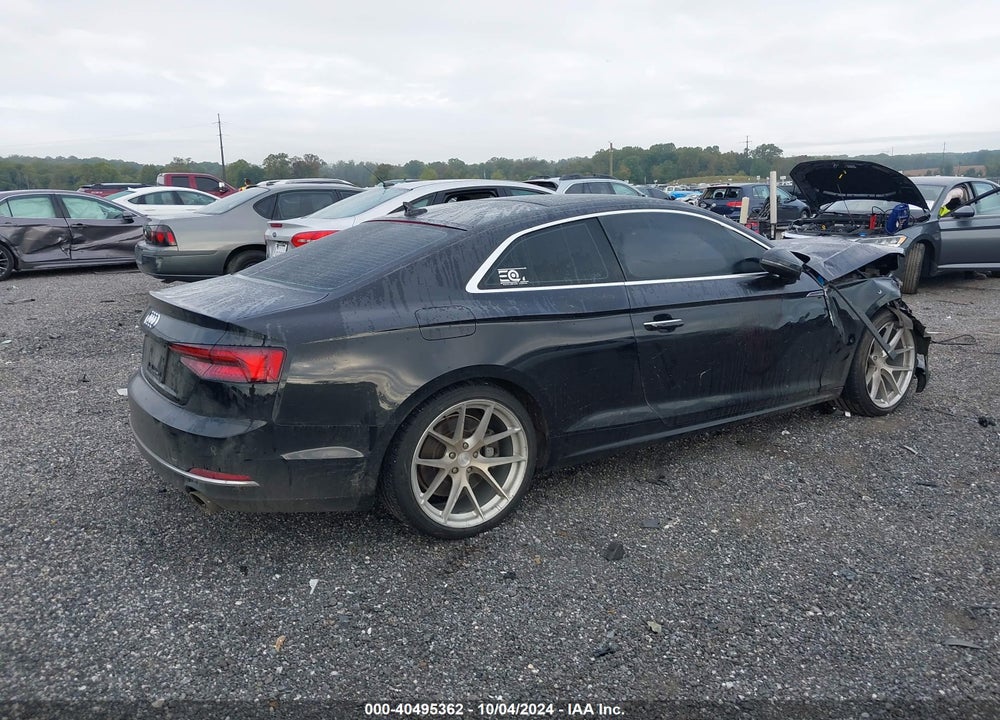 2018 AUDI A5 2.0T PREMIUM VIN: WAUPNAF51JA023577