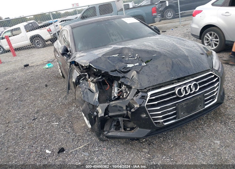2018 AUDI A5 2.0T PREMIUM VIN: WAUPNAF51JA023577