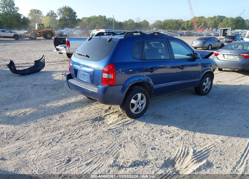 2005 HYUNDAI TUCSON GL VIN: KM8JM12B45U230066