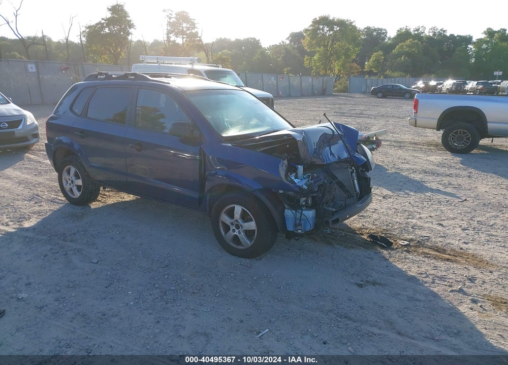 2005 HYUNDAI TUCSON GL VIN: KM8JM12B45U230066