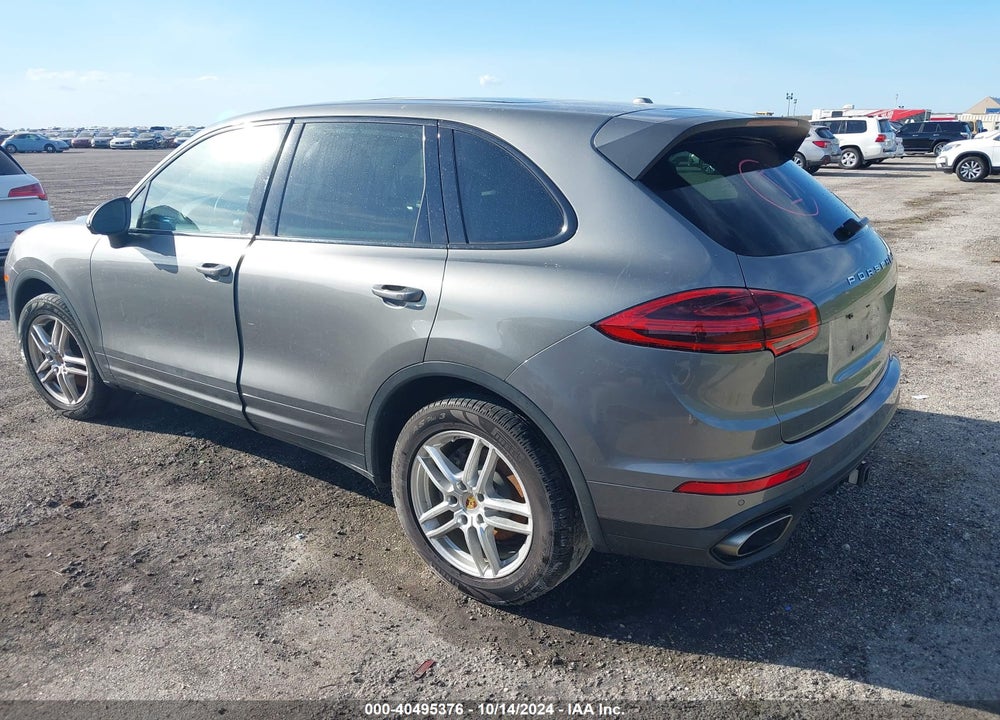 2016 PORSCHE CAYENNE VIN: WP1AA2A23GLA05326