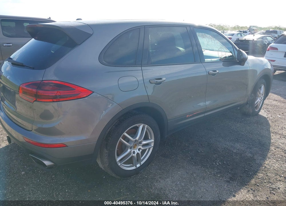 2016 PORSCHE CAYENNE VIN: WP1AA2A23GLA05326