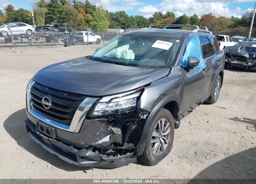 2022 NISSAN PATHFINDER SL 4WD VIN: 5N1DR3CC9NC200990
