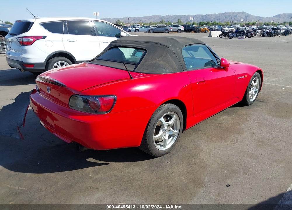 2003 HONDA S2000 VIN: JHMAP11483T001065
