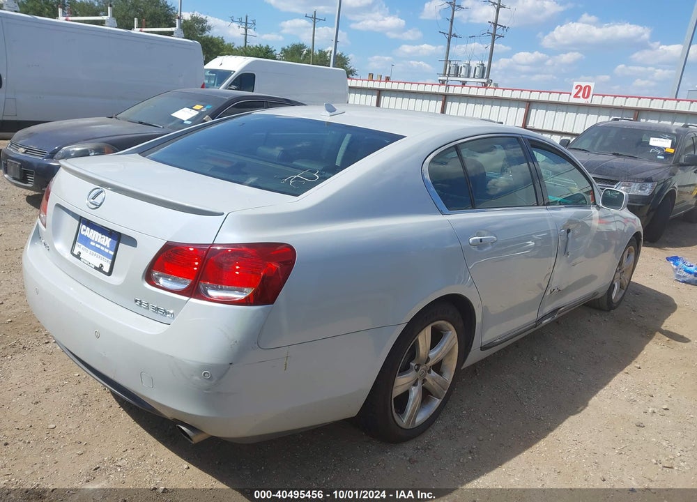 2007 LEXUS GS 350 VIN: JTHBE96S470019876