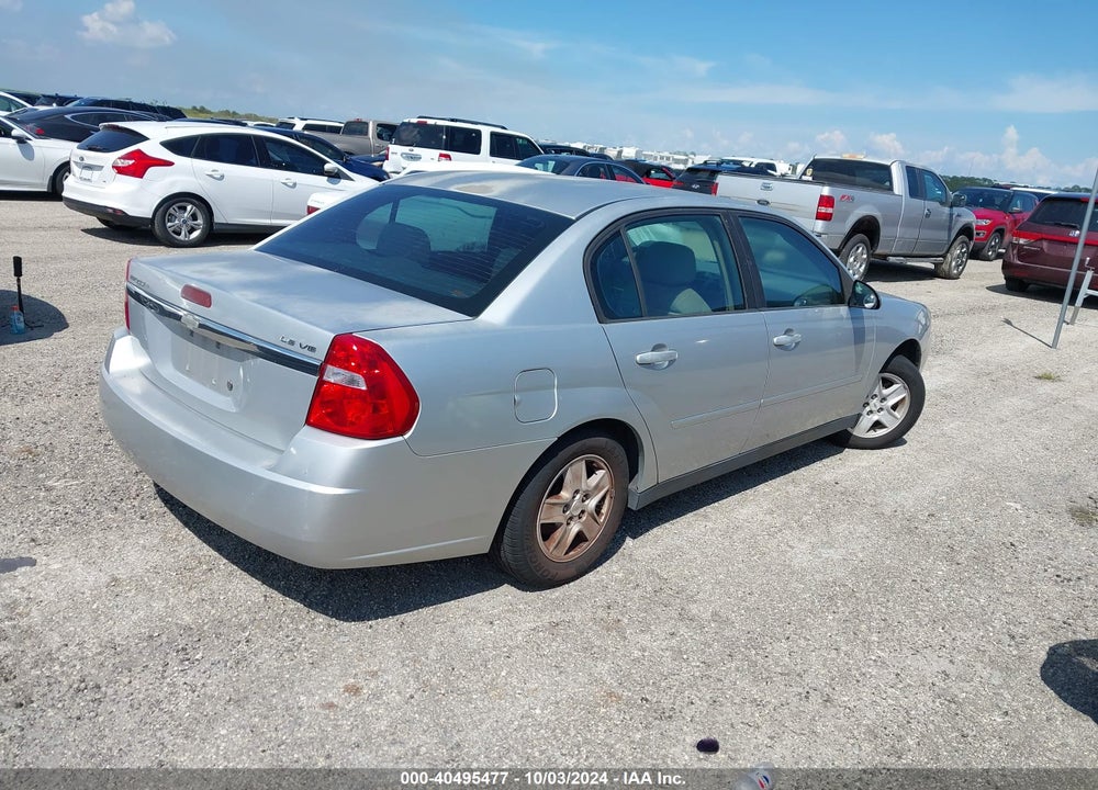 2005 CHEVROLET MALIBU LS VIN: 1G1ZT54835F153769