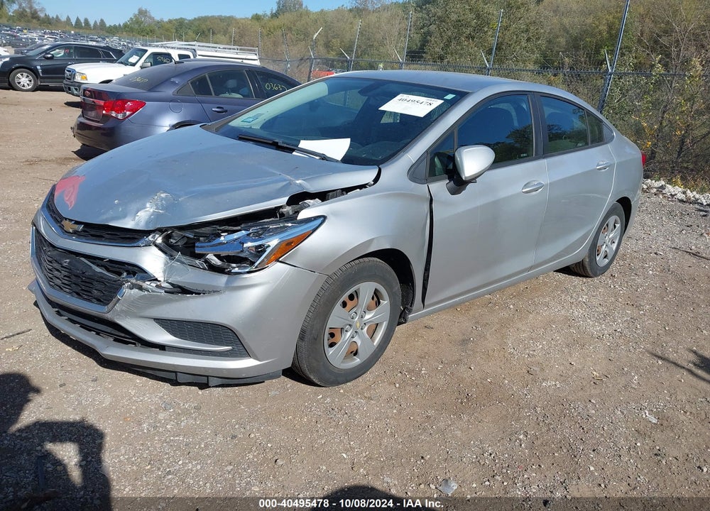 2017 CHEVROLET CRUZE LS AUTO VIN: 1G1BC5SM8H7232872