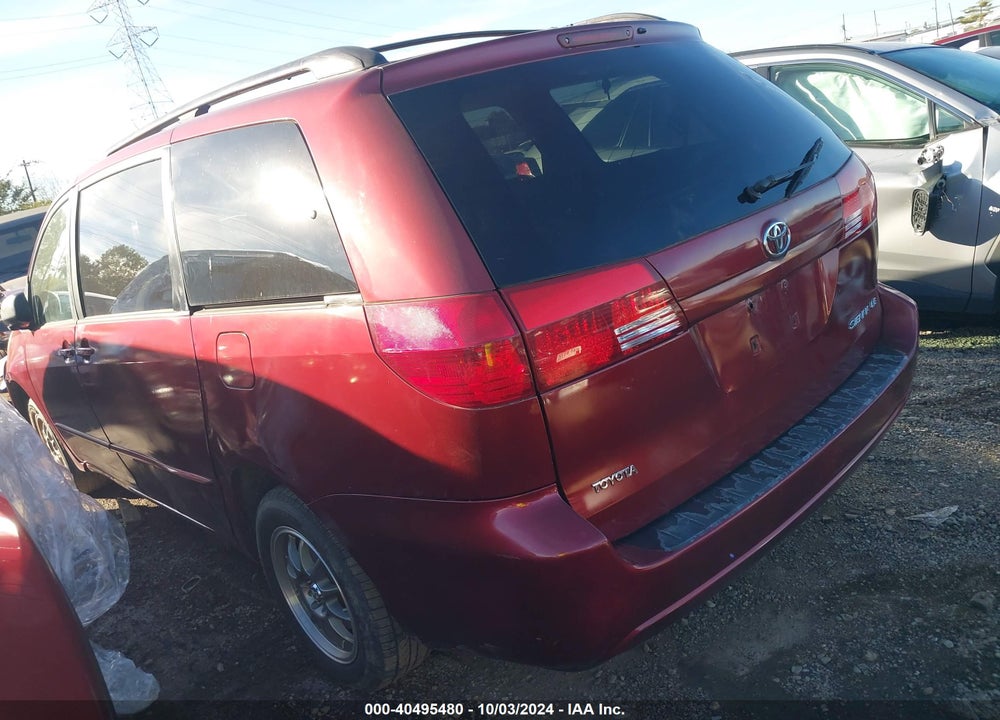 2005 TOYOTA SIENNA LE VIN: 5TDZA23C55S221801