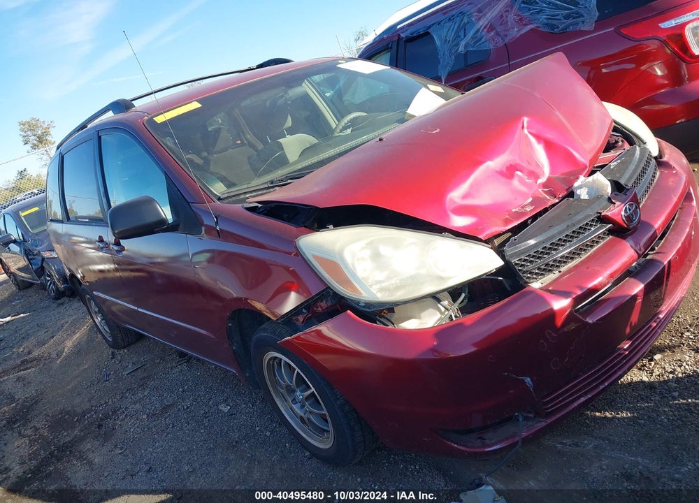 2005 TOYOTA SIENNA LE VIN: 5TDZA23C55S221801