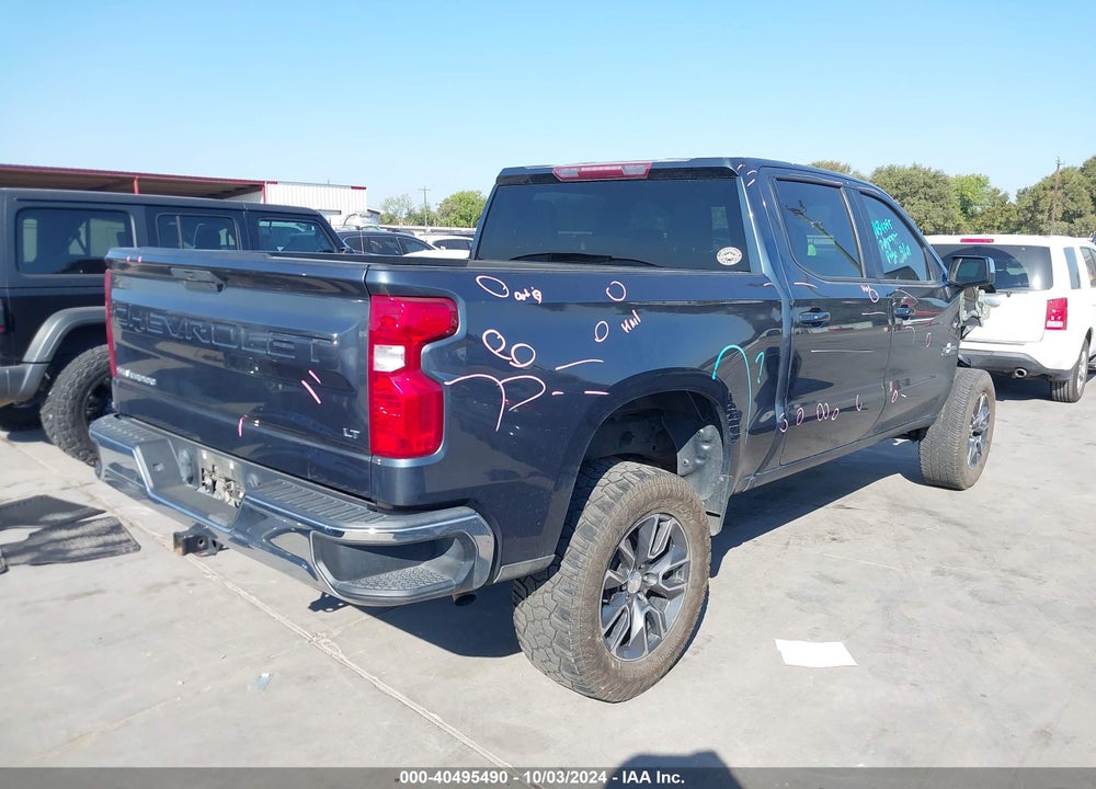 2019 CHEVROLET SILVERADO 1500 LT VIN: 3GCPWCED3KG157692