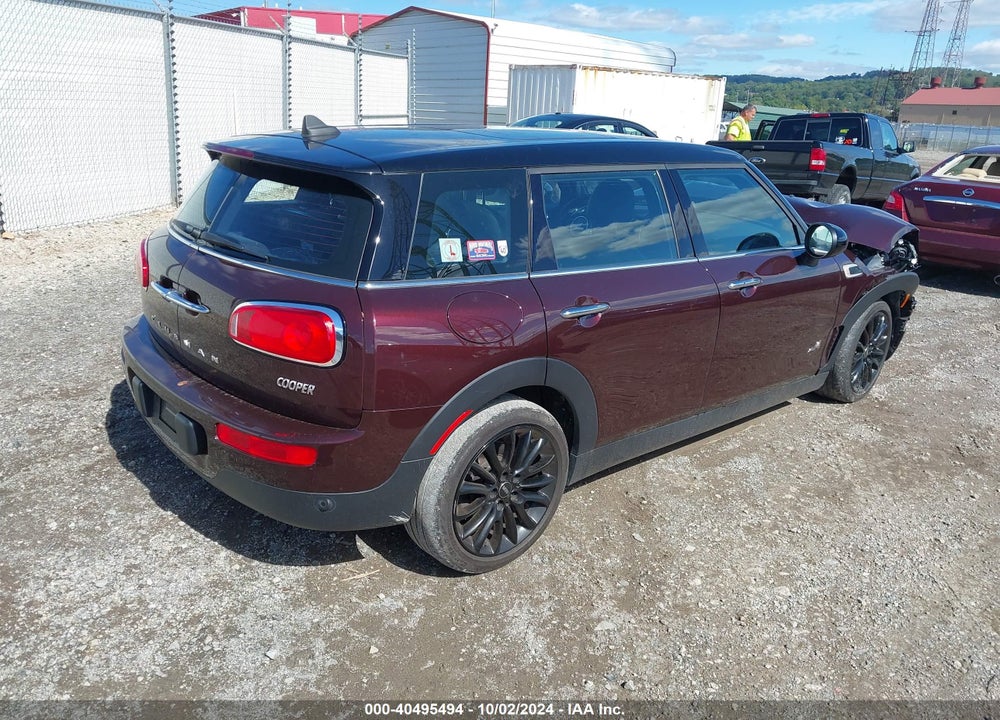 2019 MINI CLUBMAN COOPER VIN: WMWLU1C51K2F30077