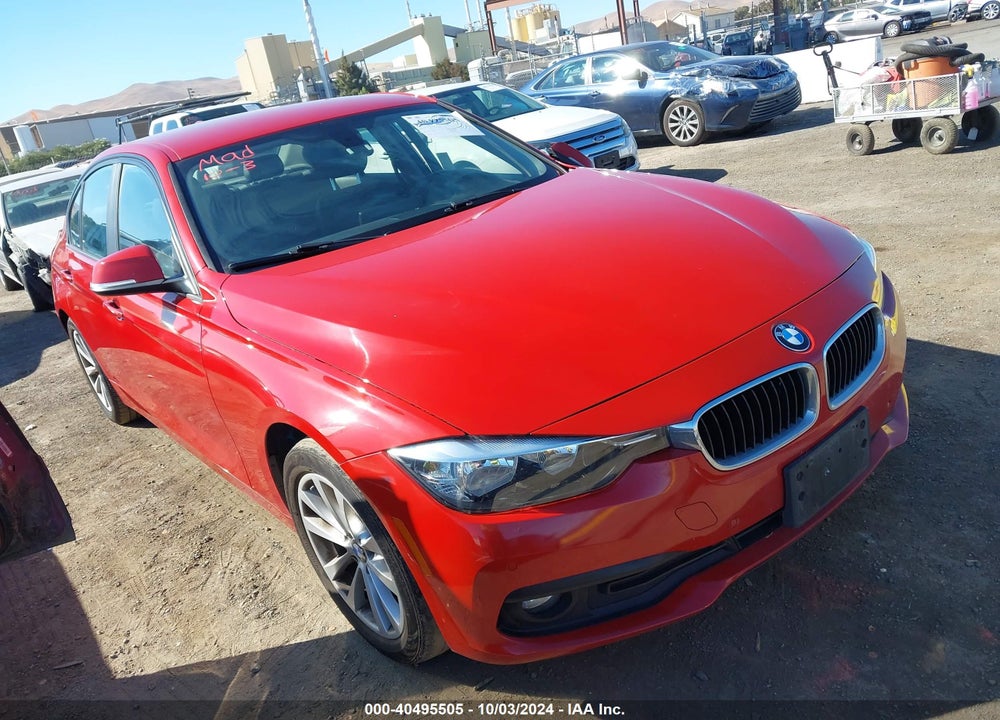 2016 BMW 320I VIN: WBA8E1G56GNT99874