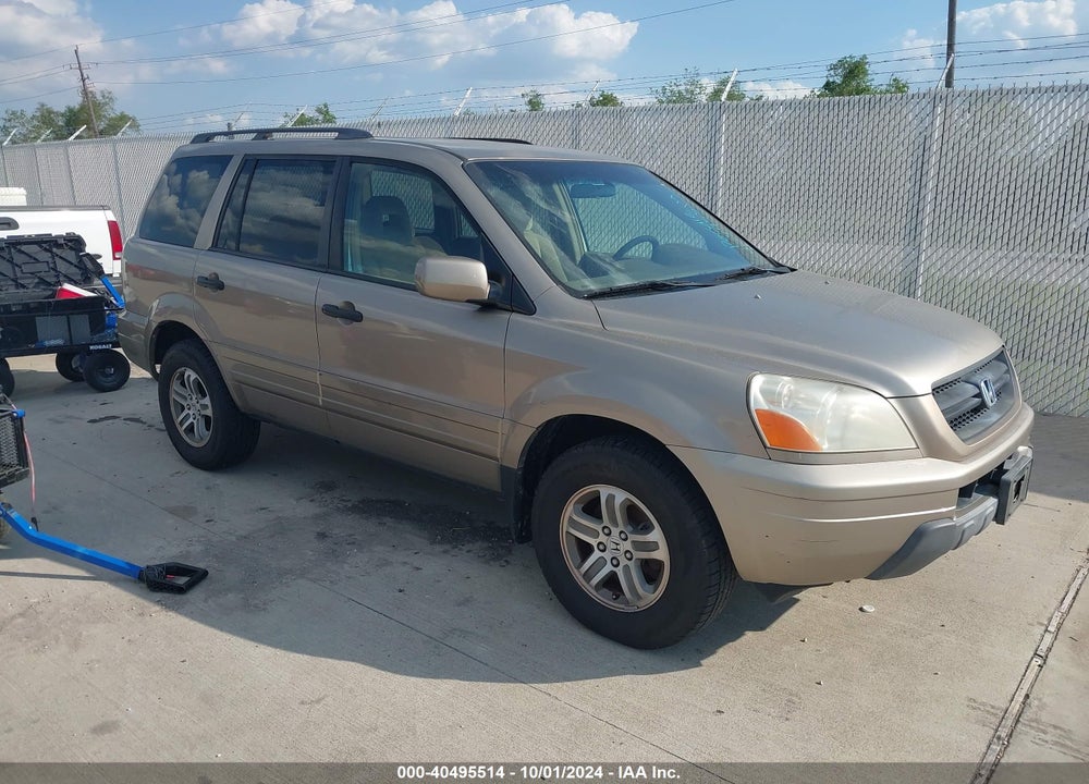 2004 HONDA PILOT EX VIN: 2HKYF18404H522201