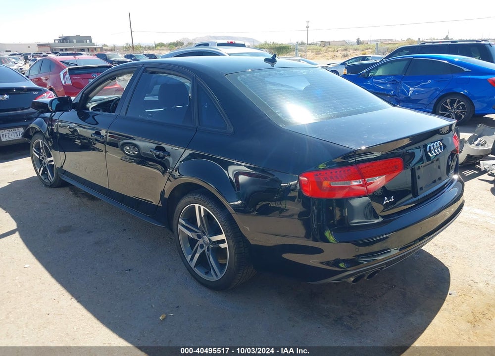 2016 AUDI A4 2.0T PREMIUM VIN: WAUAFAFL5GN013668