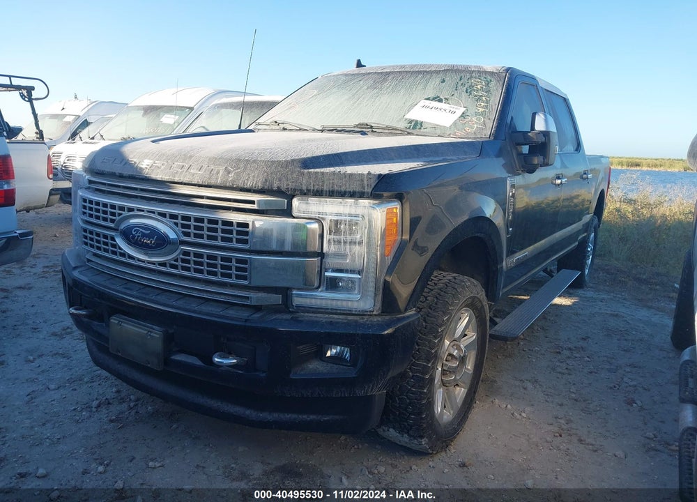 2019 FORD F-250 PLATINUM VIN: 1FT7W2BT6KEF63818